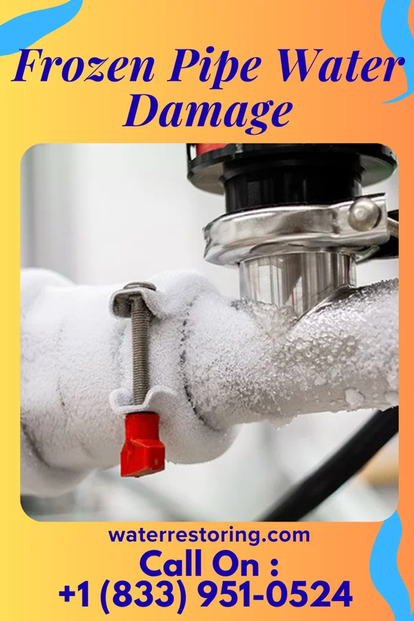 Frozen Pipe Water Damage in Richton, MS